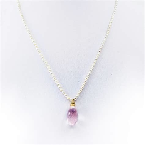 Rose Quartz and Pearl Necklace – Bedlove