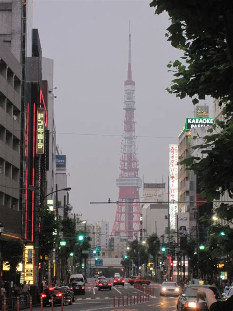 Tokyo Tower from Roppongi, Japan | Tokyo tower, Japan travel, Tokyo japan