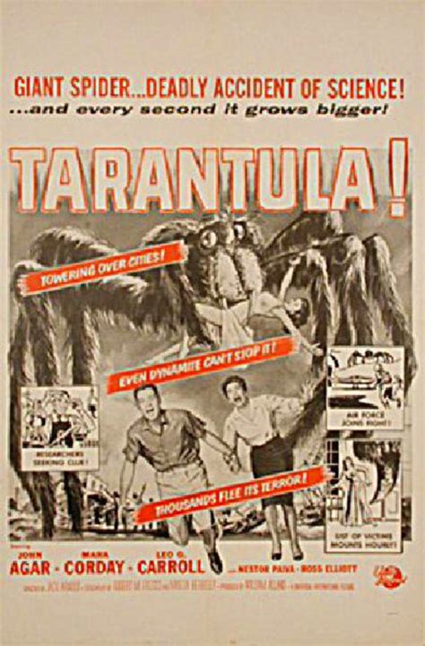 Tarantula Original 1955 U.S. One Sheet Movie Poster - Posteritati Movie ...