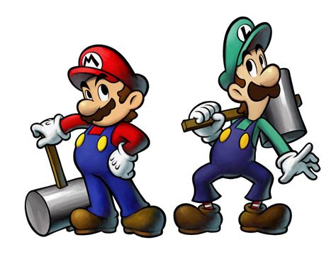 Mario and Luigi Hammer bros! by Supermariogirl45 on DeviantArt