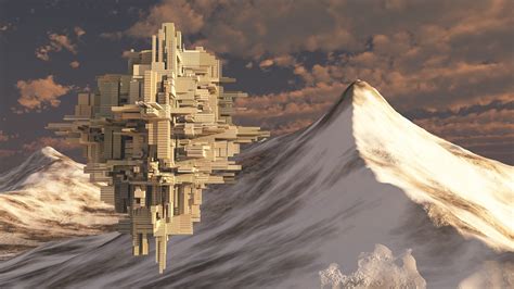 Floating city (Sci-Fi Concept) :: Behance