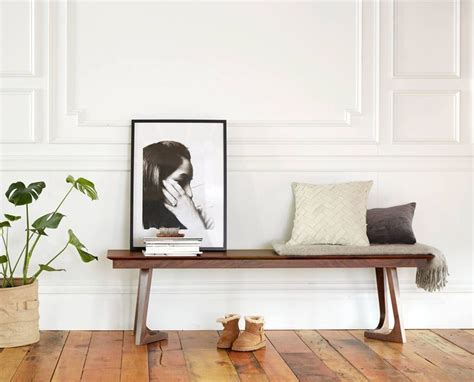 Scandinavian Designs - Cress Bench // Perfect minimal bench for entry ...