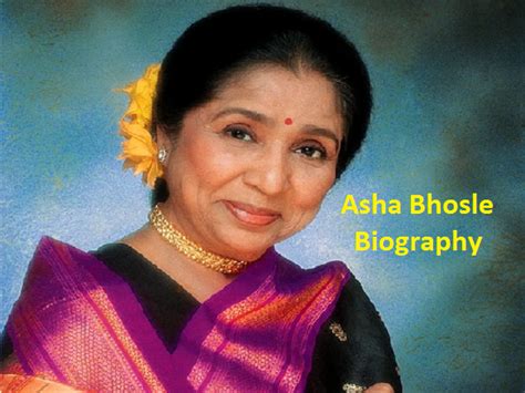 Asha Bhosle Biography: Age, Birth, Early Life, Family, Education ...