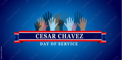 Cesar Chavez Day. March 31. Holiday concept. Template for background, banner, card, poster with ...