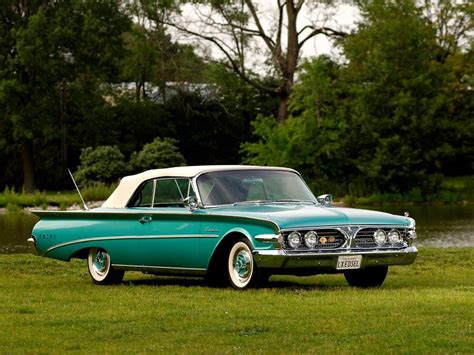 '60 Edsel Ranger Convertible | Edsel, Chevy sports cars, Ford classic cars