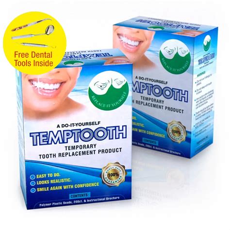 TempTooth Double Kit - Create 20 Missing Teeth