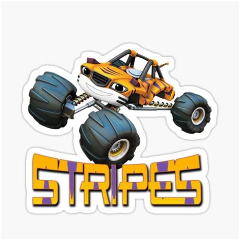 Blaze And The Monster Machines Stickers | Redbubble