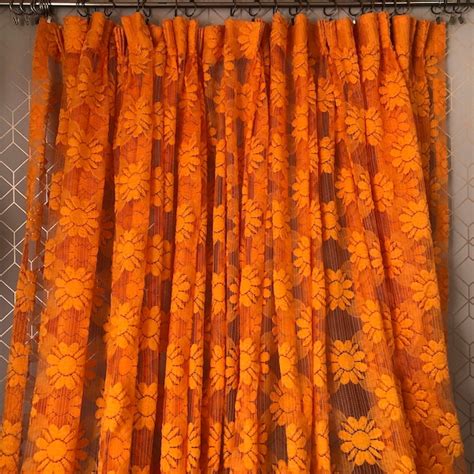 1970's Curtains - Etsy