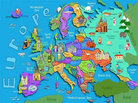 Europe Map Kids | Usa Map 2018