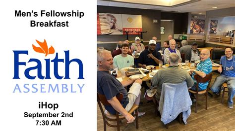 Men’s Fellowship Breakfast – Faith Church