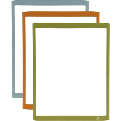 Quartet® Magnetic Dry Erase Whiteboard 8-1/2" x 11" Assorted Colour Frames Monk Office