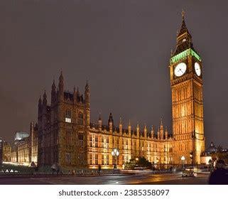 Big Ben Night View London Landmark Stock Photo 2385358097 | Shutterstock