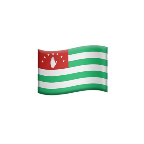 An emoji of the flag of countries that want to secede from Georgia ...