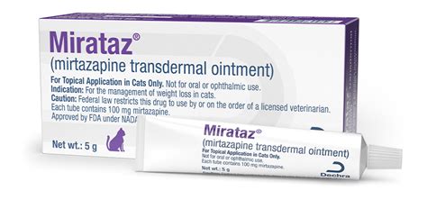 Mirataz® (mirtazapine transdermal ointment) – Mirataz