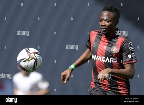 ISTANBUL - Ahmed Musa of Fatih Karagumruk SK during the Turkish ...