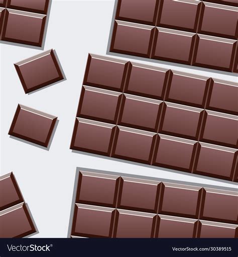 Chocolate bar Royalty Free Vector Image - VectorStock