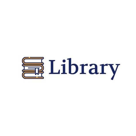 Customize this Linear Simple The Library Logo design for free