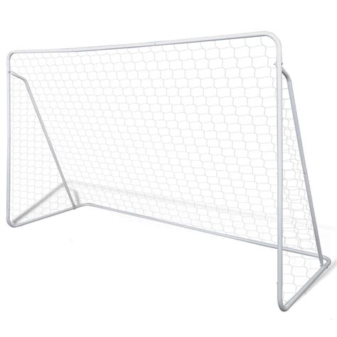 Soccer Goal Post Net Set Steel 240 x 90 x 150 cm High-quality in 2022 | Soccer goal post, Soccer ...