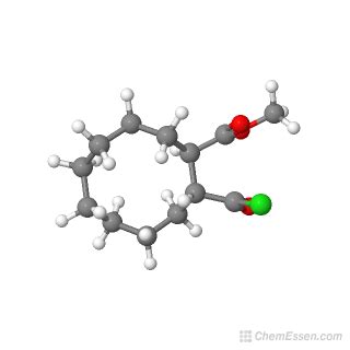 Methyl 2-(carbonochloridoyl)cyclodecane-1-carboxylate Structure - C13H21ClO3 - Over 100 million ...