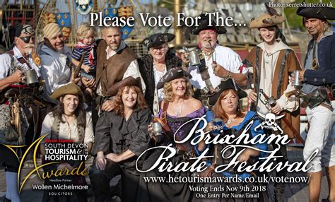 Please Vote for The Brixham Pirate Festival! | The Brixham Pirate Festival