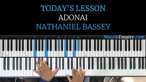 ADONAI NATHANIEL BASSEY DETAILED PIANO CHORD BREAKDOWN Part 1 - MiuzikEmpire.com Chords - Chordify