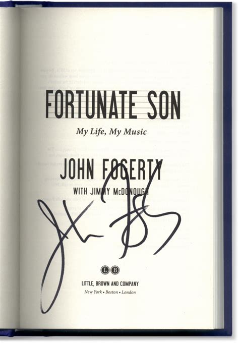 Fortunate Son by John Fogerty, Signed - AbeBooks