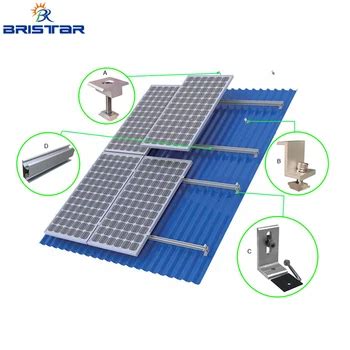 Bristar Solar Standing Seam Klip Lok Roof Mounting Metal Tracking Mount ...