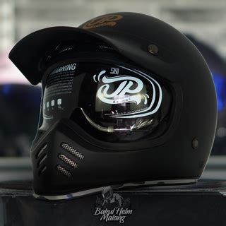 Jual Helm Cakil Retro Robot JPX JP Signature Original | JP SIGNATURE ...