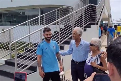 Virat Kohli Meeting Sir Garfield Sobers Video Goes VIRAL Ahead of India-West Indies 1st Test ...