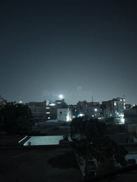 Hyderabad city at Night stock image. Image of morning - 234997651