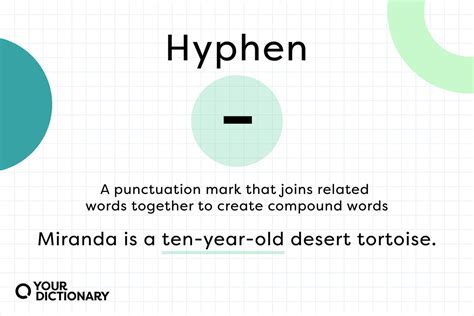 When and How To Use a Hyphen ( - ) | YourDictionary