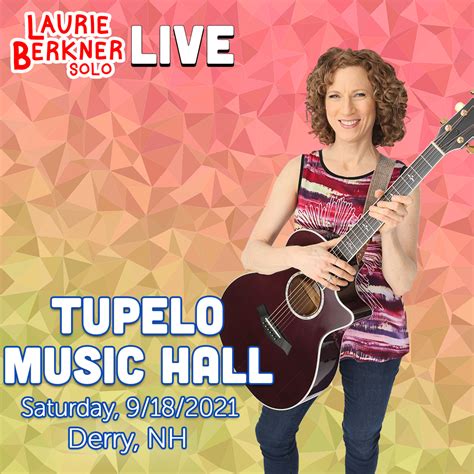 Laurie Berkner Greatest Hits Solo Show at Tupelo Music Hall | The ...