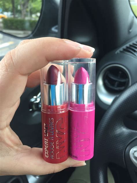 Best NYC lipstick shades. Red Rapture and Forever Fuchsia | Nyc lipstick, Lipstick, Makeup nails