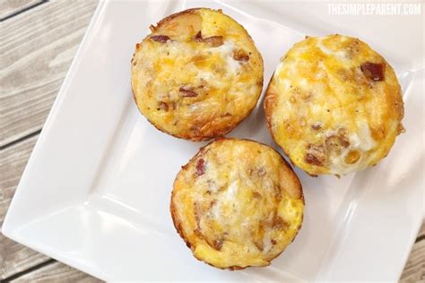 Baked Egg Muffin Tin Recipe to Make Mornings a Breeze! • The Simple Parent