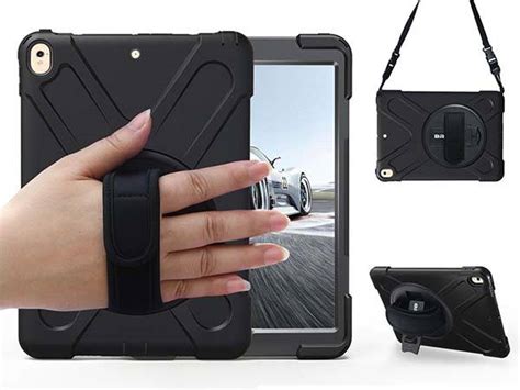 Braecn 10.5” iPad Pro Case with Stand, Hand Strap and Detachable ...