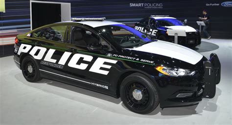 Ford’s Production Fusion Hybrid Cop Car Goes On Patrol In New York ...