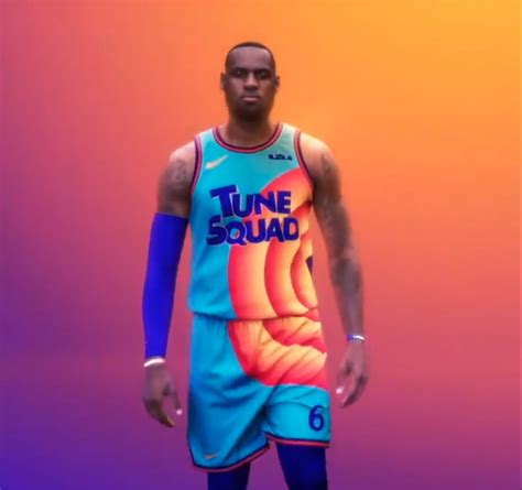 LeBron James Reveals "Space Jam: A New Legacy" Jersey!