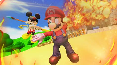 Mario VS Mickey by KaiserIsaiahFoo on DeviantArt