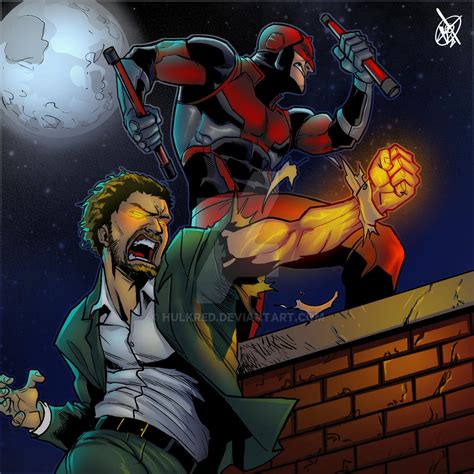 Daredevil and Iron Fist by hulkred on DeviantArt