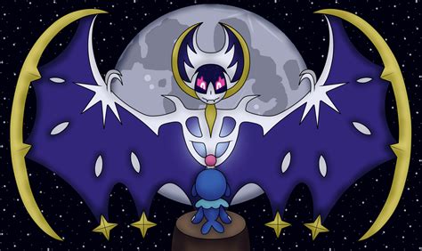 Lunala by Hebi95 on DeviantArt