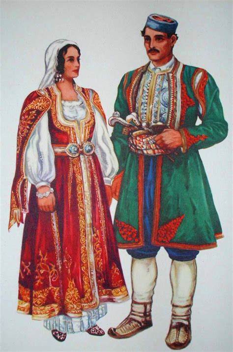 FolkCostume&Embroidery: Men's Costume of Crna Gora, Црна Гора ...