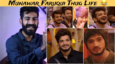 Reaction On : Munawar Faruqui Best & Funny Moments In Bigg Boss 🤣 ...