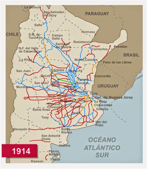 FERROAFICIONADOS ESTACION KM. 29 (GLEW): Red ferroviaria argentina ...