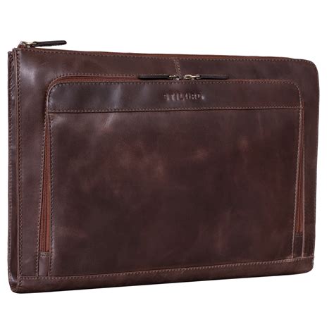 "Murray" 16 Inch Laptop Sleeve Leather | STILORD