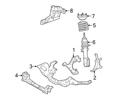 2002 Ford Mustang Front Suspension Diagram