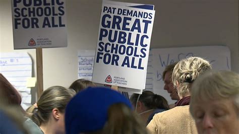 Portland Public Schools discusses issues if teachers strike happens