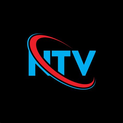 NTV logo. NTV letter. NTV letter logo design. Initials NTV logo linked with circle and uppercase ...