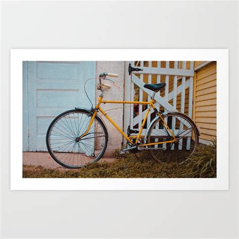 Bike Art Print by CameronBurnsPhoto | Society6