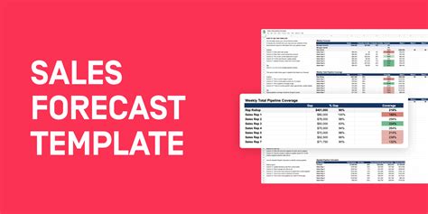 The Sales Forecast Template For Sales Managers (Free Excel) - Gong