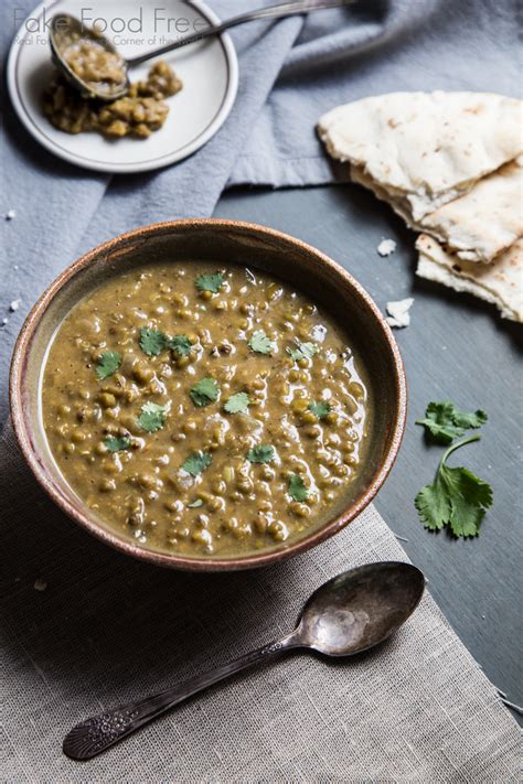 Simple Slow Cooker Mung Bean Soup | Fake Food Free